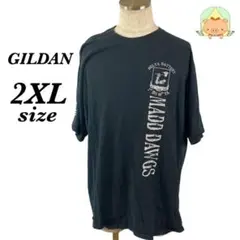 GILDAN 2XL 半袖 ブラック ミリタリー MAD DAWGS USA