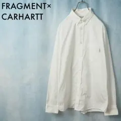 FRAGMENT×CARHARTT｜L/S Rogers Shirt（Wh・M）