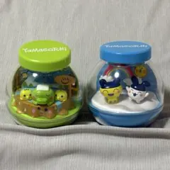 カプセリウム たまごっち まめっち＆みみっち くちぱっち＆ちびぱっち 2種セット