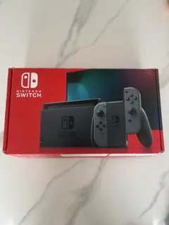 Nintendo Switch 本体 グレー バッテリー強化版 ソフト2個付