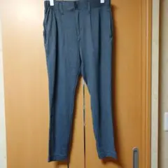 ◆LEPSIM グレー系チェック スリムフィットパンツ M