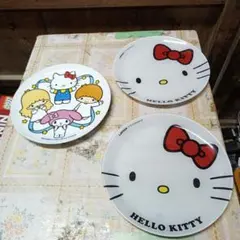 ハローキティ サンリオキャラクター　大皿 　3枚セット