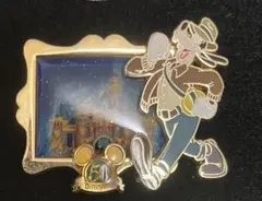 ディズニー50周年 グーフィー ピンバッジ