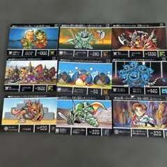 SDガンダム外伝 ナイトガンダム物語 カードダス まとめ 当時物 バンダイ