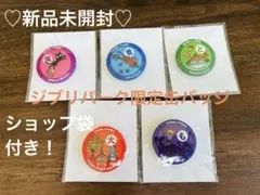 セール！新品！ ジブリパーク限定 地図マーク 缶バッチ 5種セット ショップ袋付