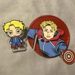 GOGO MAZZEL MARVEL SEITO 缶バッジ 2個セット - メルカリ