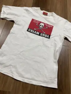 cream soda ロゴ　スカルボーン　Tシャツ　Sサイズのサムネイル