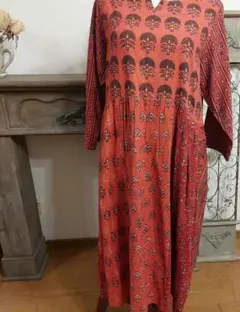 MALAIKA 総柄ワンピース