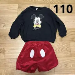 リトシー　ディズニー　ミッキー　スウェット　パンツ　セット　110