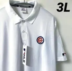 新品　MLB シカゴ・カブス　ポロシャツ　半袖　今永昇太　鈴木誠也　3L 刺繍