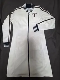 adidas ジャージワンピース ホワイトのサムネイル