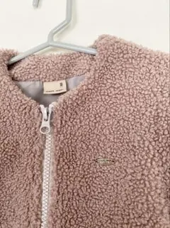 petit main ボアジップアウター80