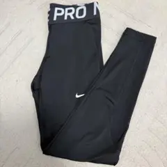 ※断捨離中様 NIKE ナイキ スパッツ レギンス ブラック×ホワイト／Mのサムネイル
