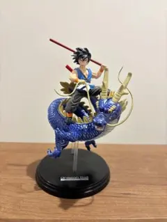 ドラゴンボール 孫悟空　フィギュア 青いドラゴン