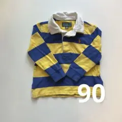 ラルフローレン ラガーシャツ 24M 90 キッズ ポロシャツ