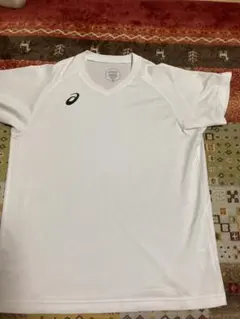 ASICS TシャツホワイトMサイズのサムネイル
