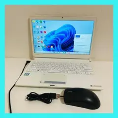 ホワイトカラー✨ スムーズ動作！ 新型Windows11 ノートパソコン SSD