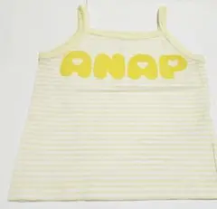 ANAP イエロー ストライプ タンクトップ