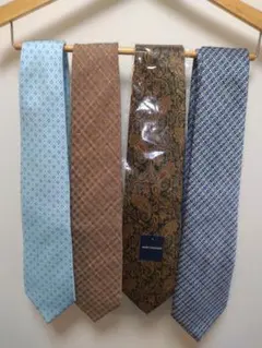 シルクネクタイ 4本セットMARIO VALENTINO 等