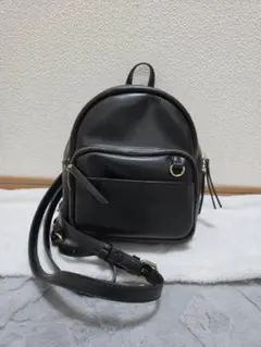 ミニリュック ブラック