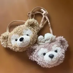 ダッフィー シェリーメイ ポシェット 2個セット　ディズニーシー