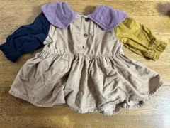 女の子ワンピース70 秋冬服