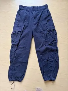 H&M カーゴパンツ ネイビー Sサイズのサムネイル
