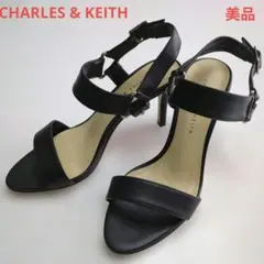 CHARLES & KEITH ストラップサンダル ブラック 34のサムネイル
