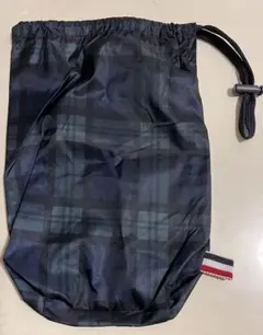 び*り様 即日発送未使用チェック柄巾着袋小物入れ