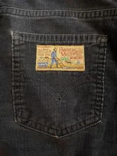 70s farmers mechanics ボトム　コーデュロイ　リーバイスのサムネイル