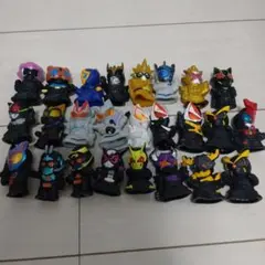 仮面ライダー　指人形　25体セット