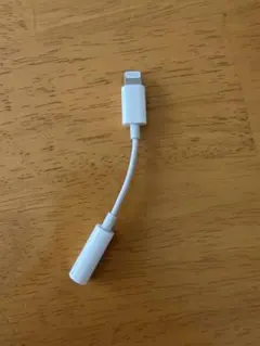 iPhone SE 純正 変換アダプタ イヤホンジャック アダプタ