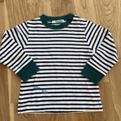 ファミリア　ボーダー　長袖Tシャツ