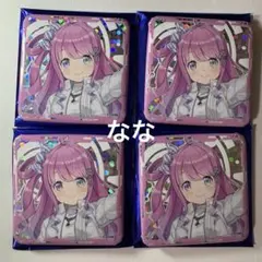 ホロライブ ホログラムスクエア缶バッジ 姫森ルーナ 4個セット