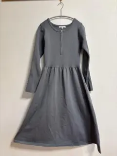 マタニティワンピース　授乳服　ニット