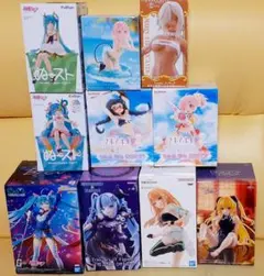 10体セット　初音ミク　他　プライズ　フィギュア　まとめ売り