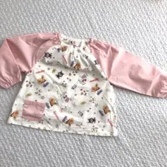 【週末限定値下】アンパンマン　幼児用キャラクター柄スモック