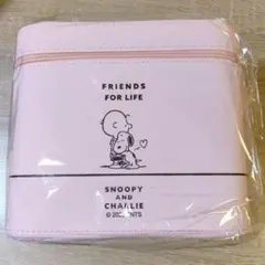 PEANUTS スヌーピー バニティポーチ ピンク