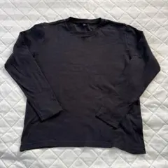 UNIQLO キッズ ブラック 長袖カットソー 140.