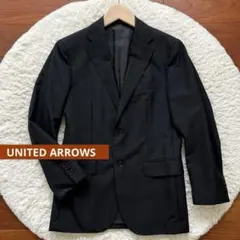 UNITED ARROWS テーラードジャケット ウール　ブラック　ビジネス