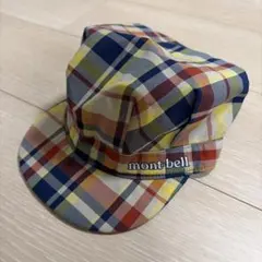 mont-bell 子供　ベビー用キャップ チェック柄のサムネイル