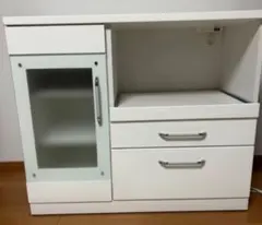 美品)ニトリ キッチンカウンター Nポスティア120WH - メルカリ