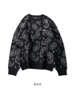 Subciety ニット セーター ブラックのサムネイル