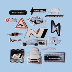 ラリージャパン　ヒョンデブース限定　 ステッカーパック　HYUNDAIのサムネイル