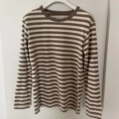 agnès b. ストライプ 長袖Tシャツ Tイサイズ