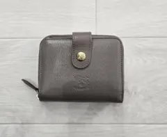 IL BISONTE 二つ折り財布 グレーのサムネイル