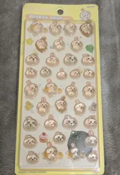 ちいかわ　うさぎボンボンドロップシール