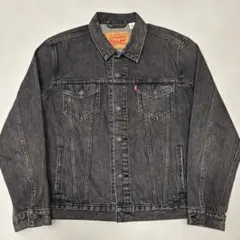 極美品✨L リーバイス 72334 先染めブラック デニムジャケット70506型