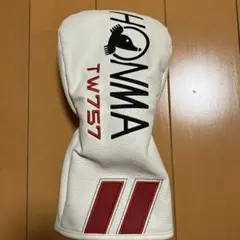 HONMA TW757 ヘッドカバー ホワイト