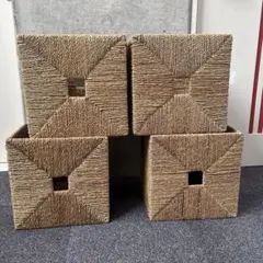 IKEA クニプサ　バスケット　4個セット